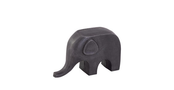 DEKOELEFANT - Grau, Design, Metall (19,5/7/12cm) - Ambia Home