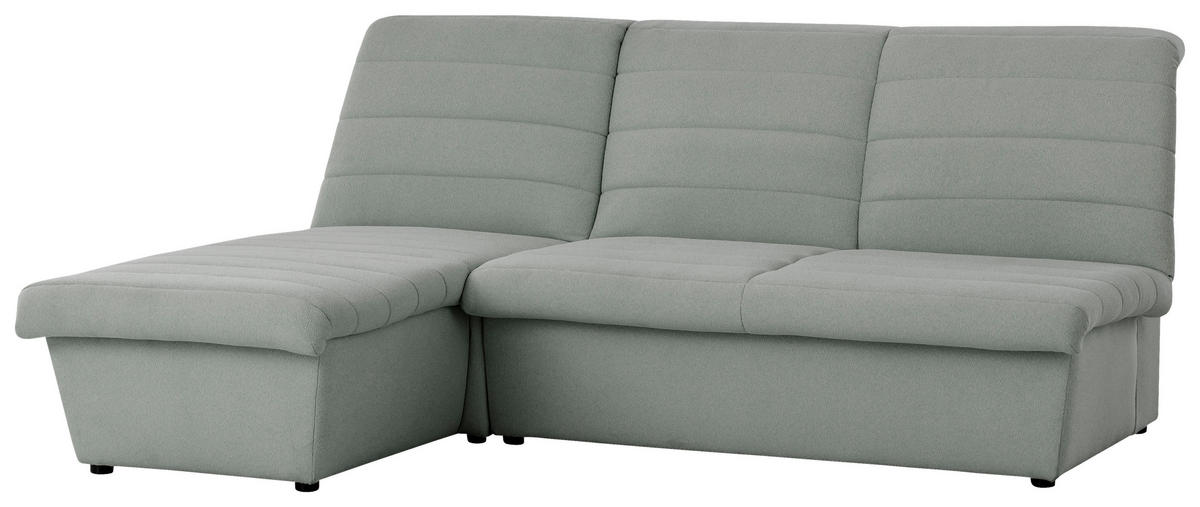 ECKSOFA Looks VIII Mintgrün Webstoff  - Schwarz/Mintgrün, Design, Kunststoff/Textil (168/214cm) - LOOKS by W.Joop