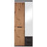 GARDEROBENSCHRANK 75/201/38 cm - Eichefarben/Anthrazit, Design, Glas/Holz (75/201/38cm) - Voleo GARDEROBENSCHRANK 75/201/38 cm - Eichefarben/Anthrazit, Design, Glas/Holz (75/201/38cm) - Voleo