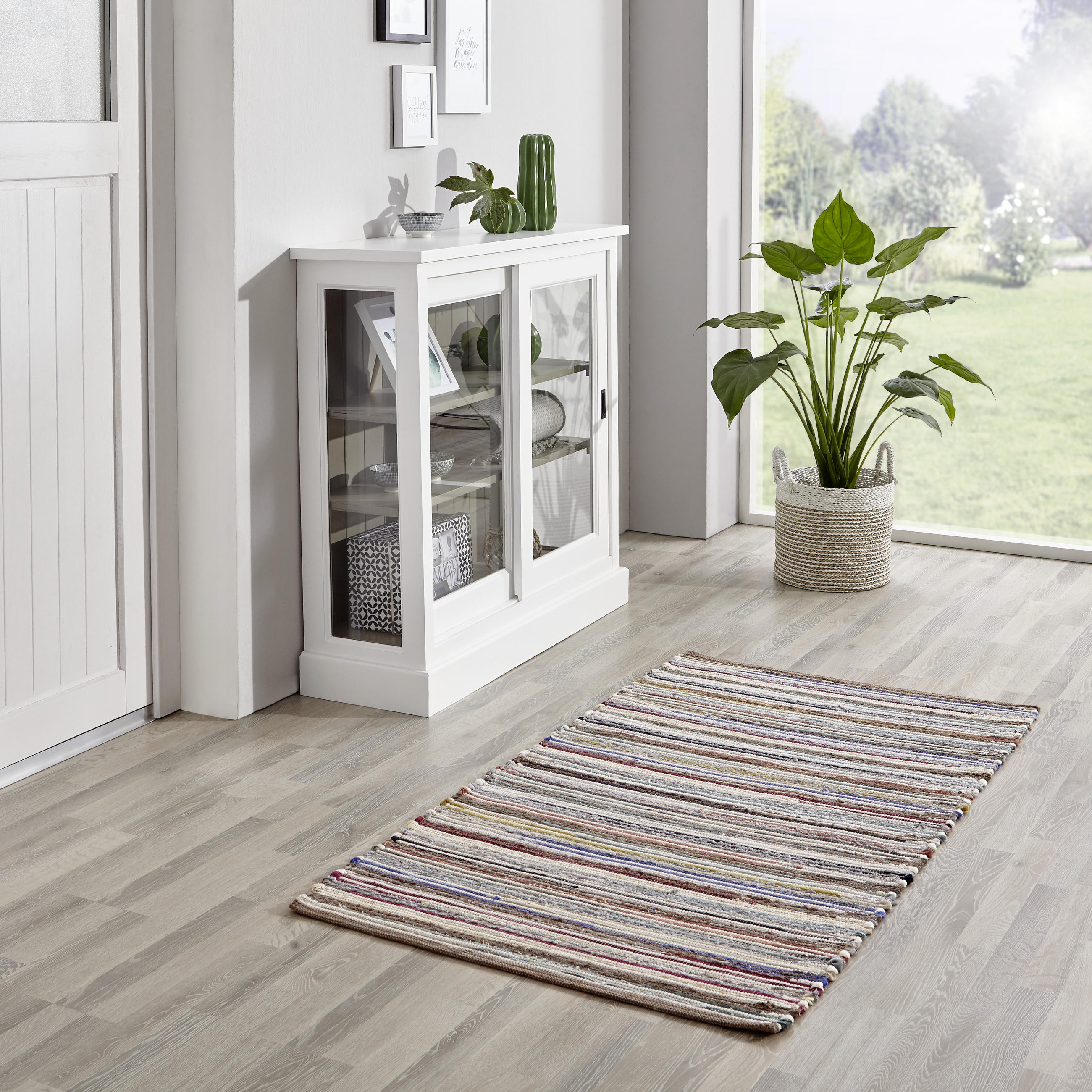 HANDWEBTEPPICH 170/230 cm Brixen Multicolor  - Multicolor, LIFESTYLE, Textil (170/230cm) - Linea Natura