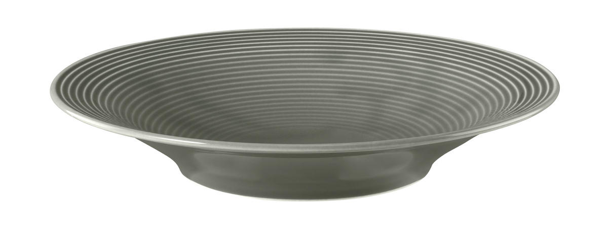 SUPPENTELLER Grau Porzellan Beat perlgrau uni  - Grau, LIFESTYLE, Keramik (22,5/4,1cm) - Seltmann Weiden