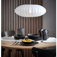 KOMBISERVICE Kitwe 20-teilig  - Schwarz, Design, Keramik - Ritzenhoff Breker