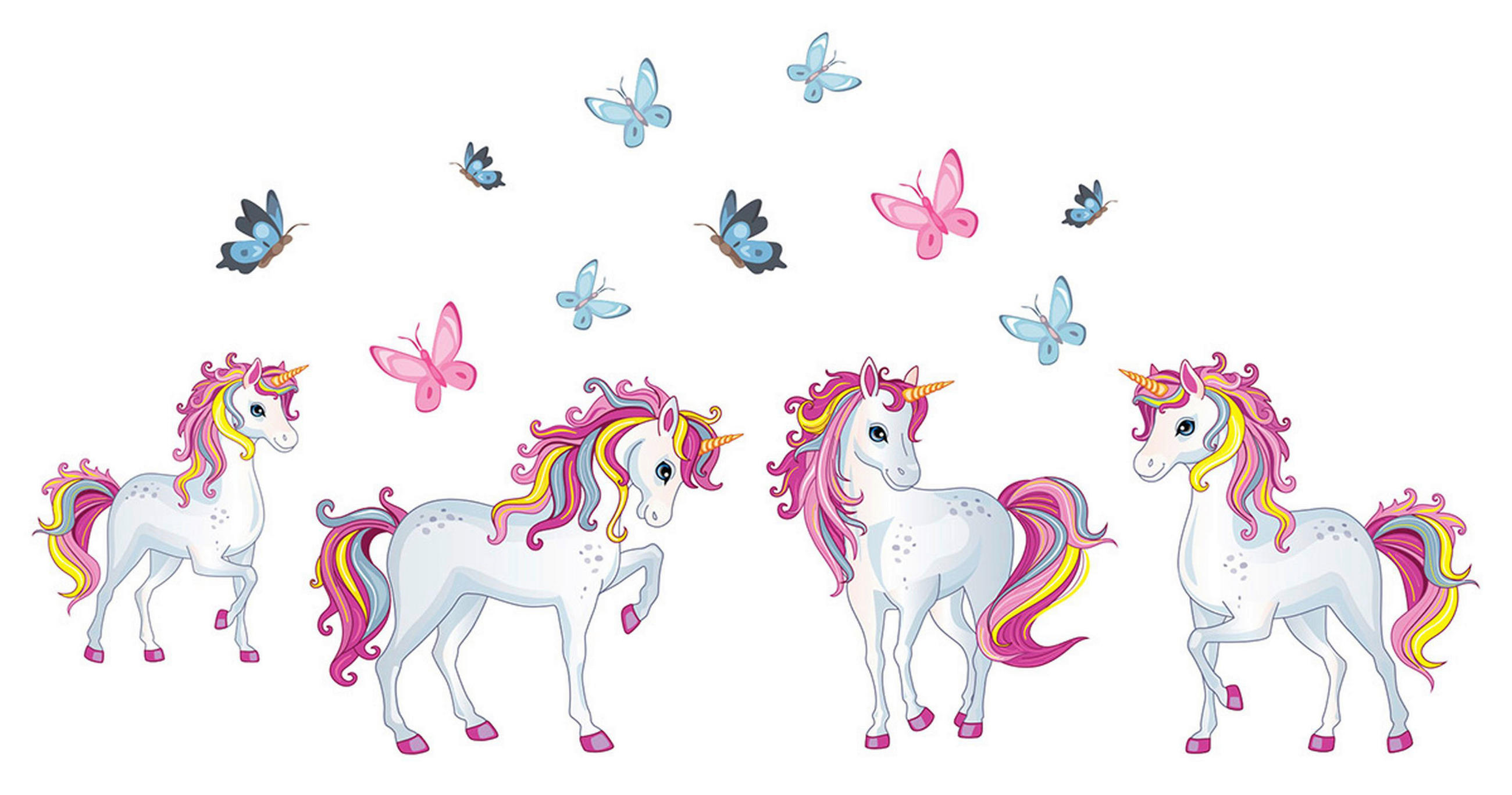 DEKORAČNÍ NÁLEPKA - vícebarevná, Basics, plast (50/70cm) - Euroart