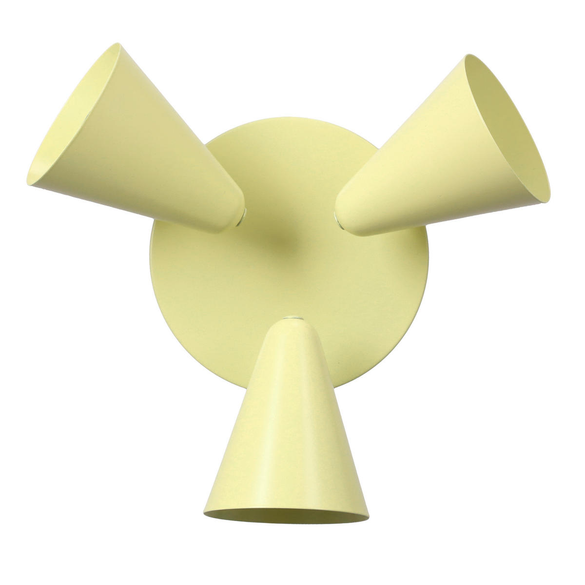 TAKSPOTLIGHT Amor 34/34/16 cm   - ljusgul, Trend, metall (34/34/16cm)