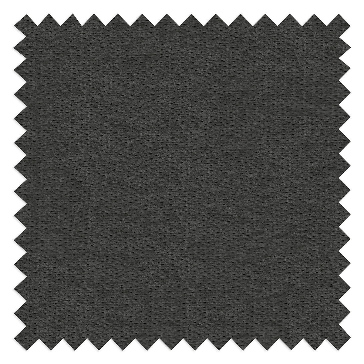 3-SITZER-SOFA Mikrofaser Anthrazit  - Anthrazit/Schwarz, Design, Kunststoff/Textil (230/71/100cm) - P & B