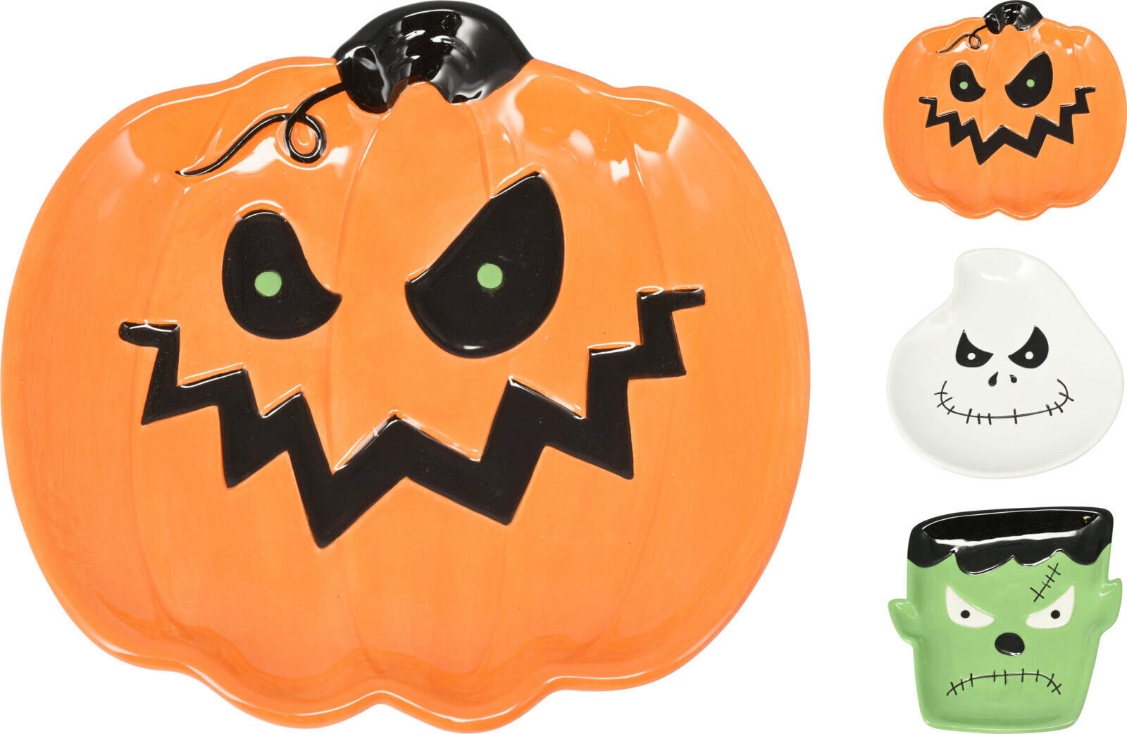 DEKORAČNÍ TALÍŘ  - vícebarevná, Basics, keramika (16/16/3cm)