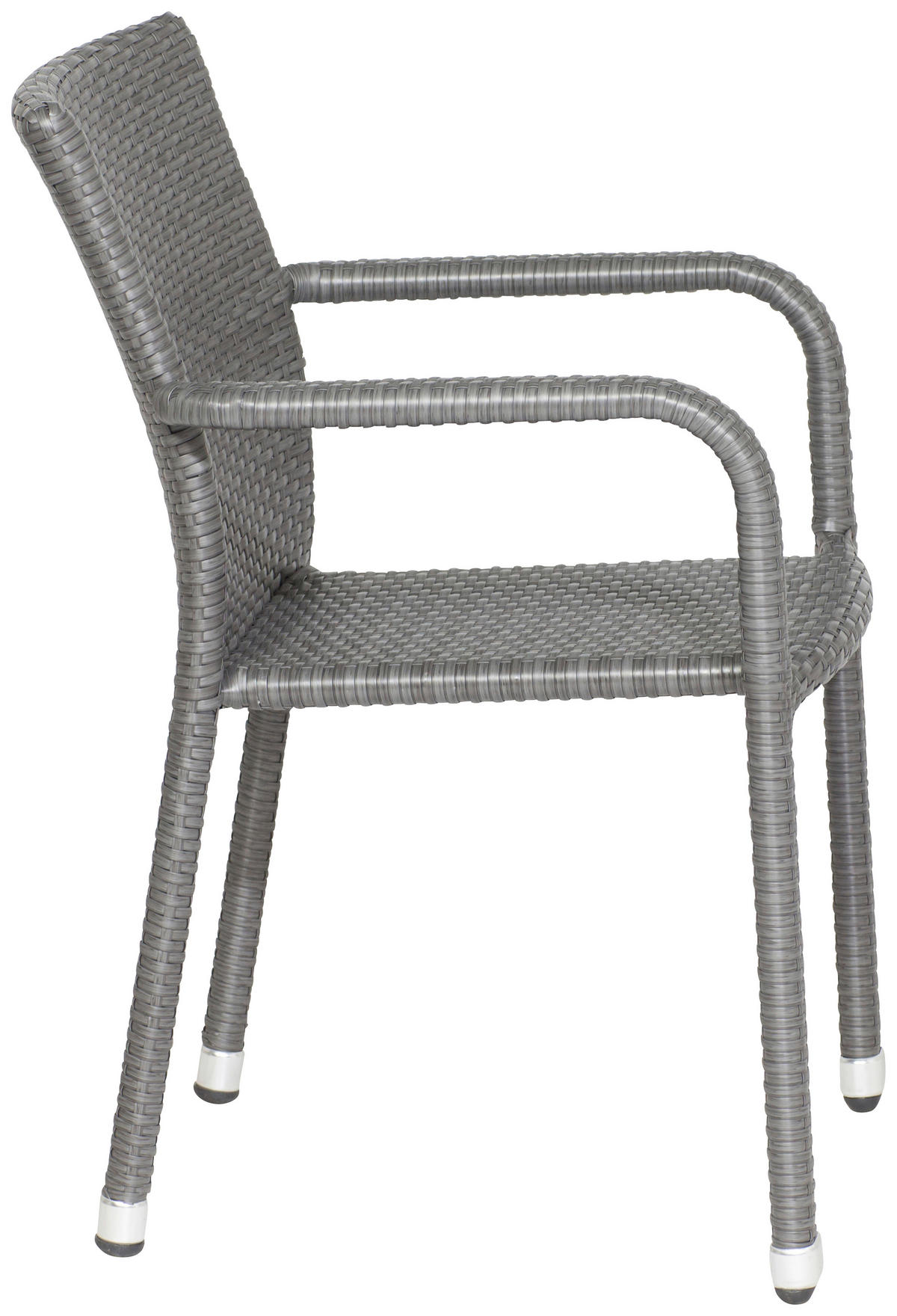 STAPELSESSEL - Grau, MODERN, Kunststoff/Metall (56/83/60cm) - Siena Garden