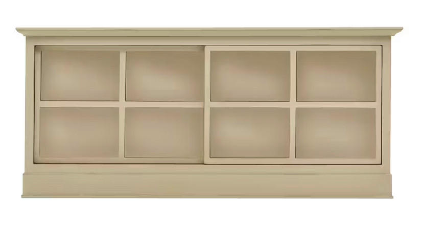 SIDEBOARD in 190,5/82/49 cm - Elfenbein, LIFESTYLE, Holz (190,5/82/49cm) - Livetastic
