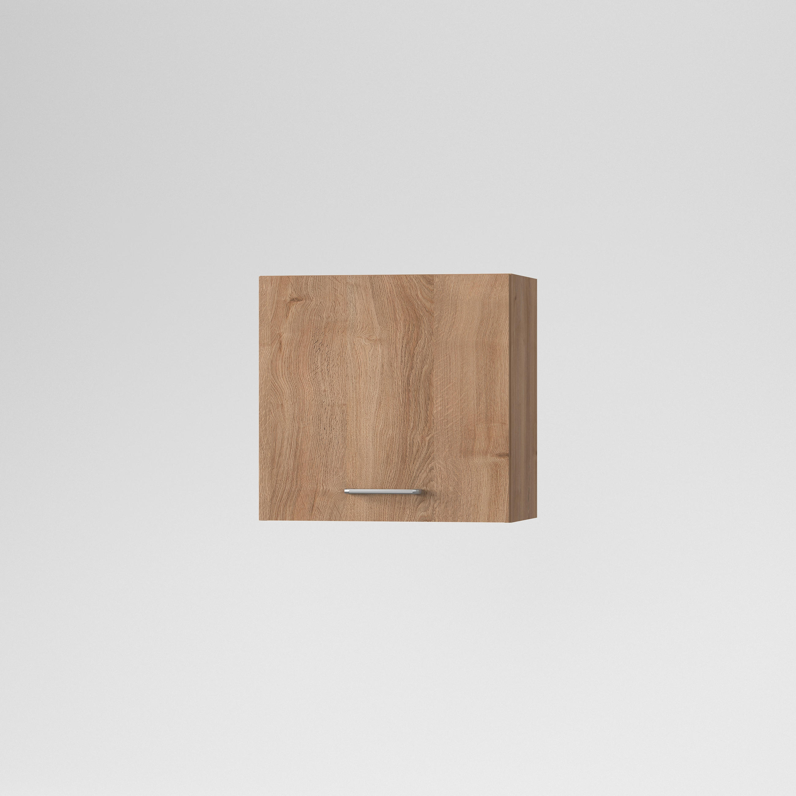 KONYHAI FALISZEKRÉNY - tölgyfa, Basics, Üveg/fa (60/60/33cm) - Carryhome