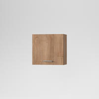 KONYHAI FALISZEKRÉNY - tölgyfa, Basics, Üveg/fa (60/60/33cm) - Carryhome