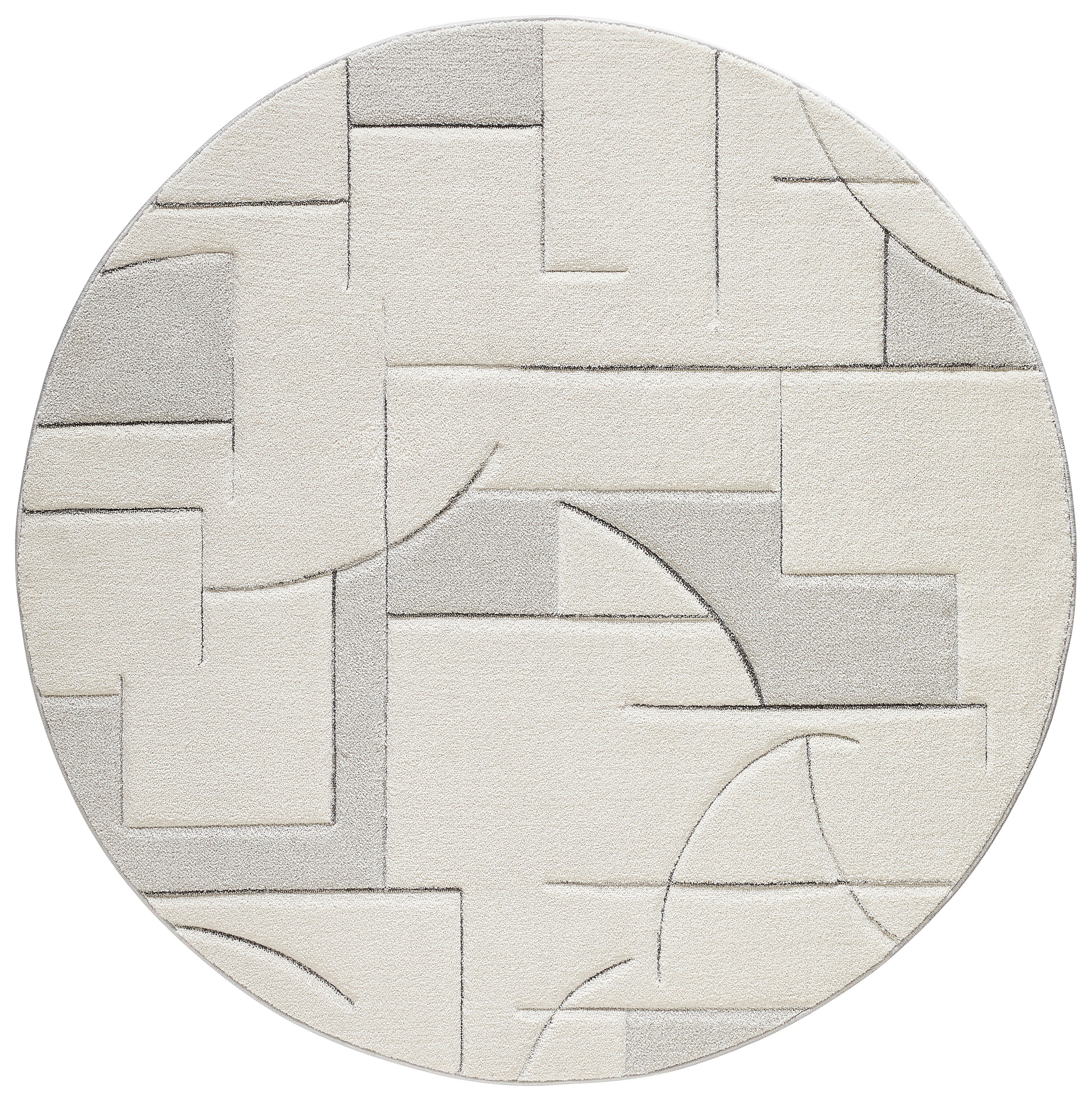 TKANÝ KOBEREC, 160 cm, krémová - krémová, Design, textil (160cm) - Novel