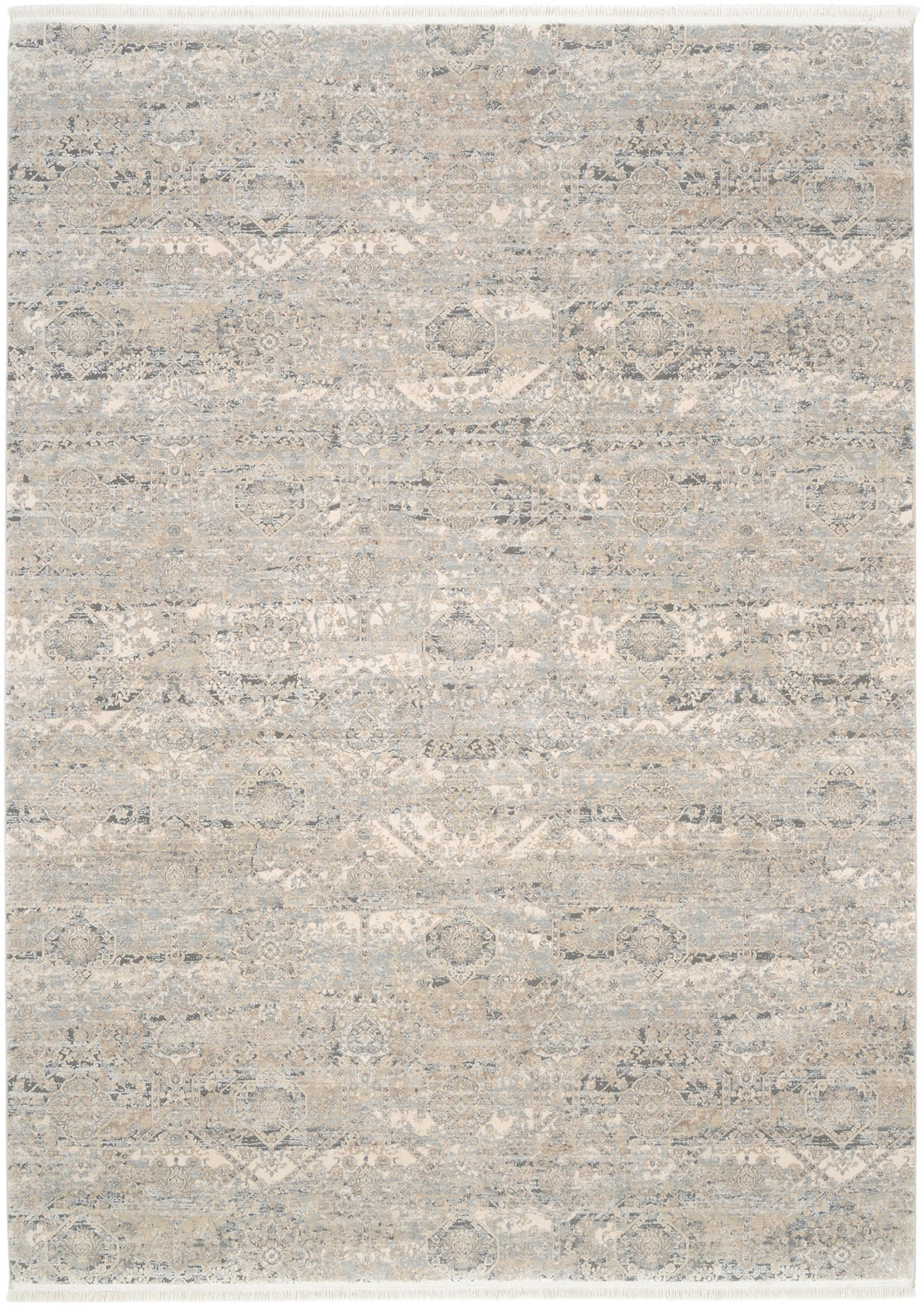 WEBTEPPICH 140/200 cm Dieter Knoll Kollektion Braun, Beige  - Beige/Braun, Design, Textil (140/200cm) - Dieter Knoll