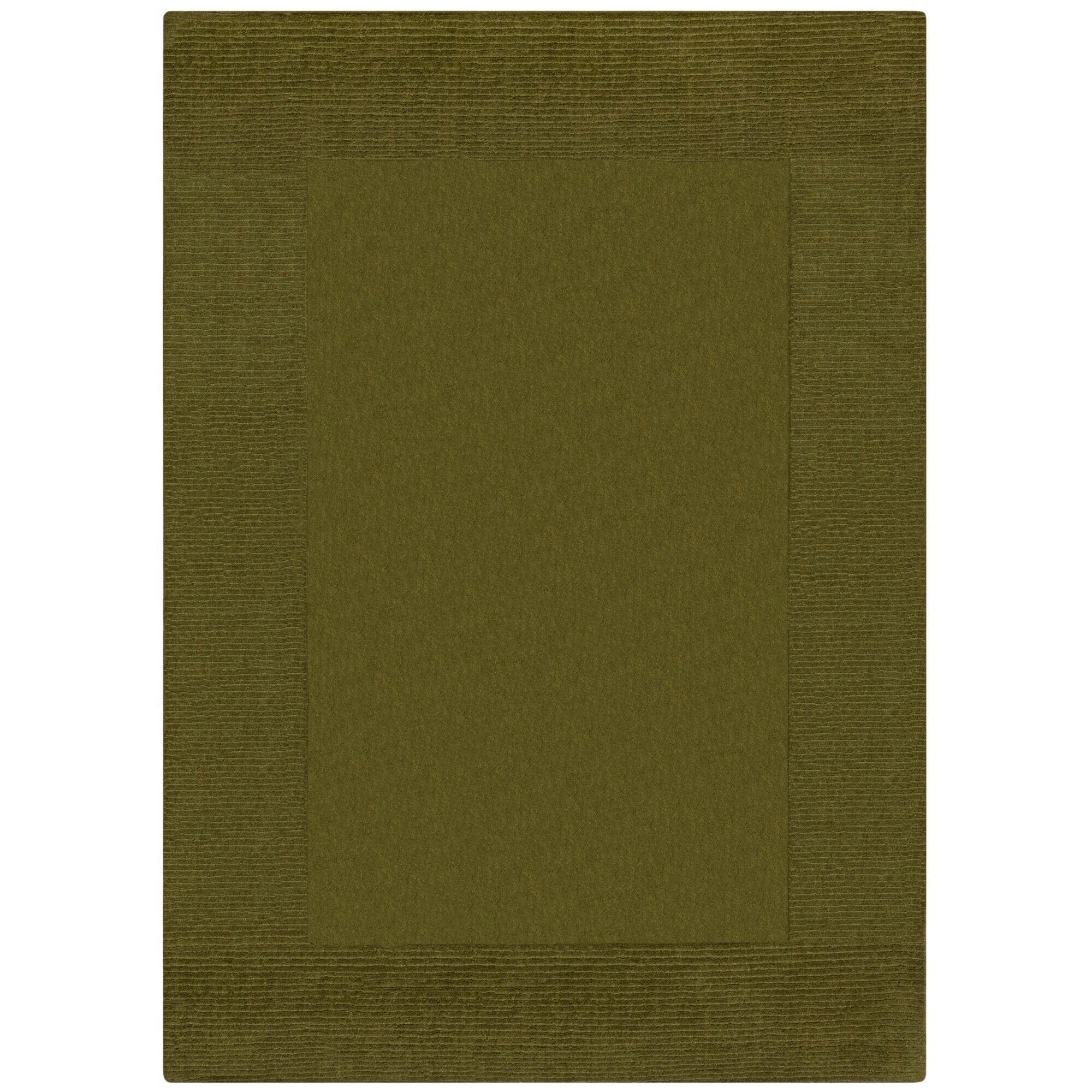 HANDWEBTEPPICH 200/290 cm Flair Rugs Olivgrün - Olivgrün, Basics, Naturmaterialien/Textil (200/290cm) - Xora