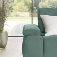 ECKSOFA in Struktur Hellblau  313/233 cm  - Schwarz/Hellblau, Design, Kunststoff/Textil (313/233cm) - Emilio Belluti