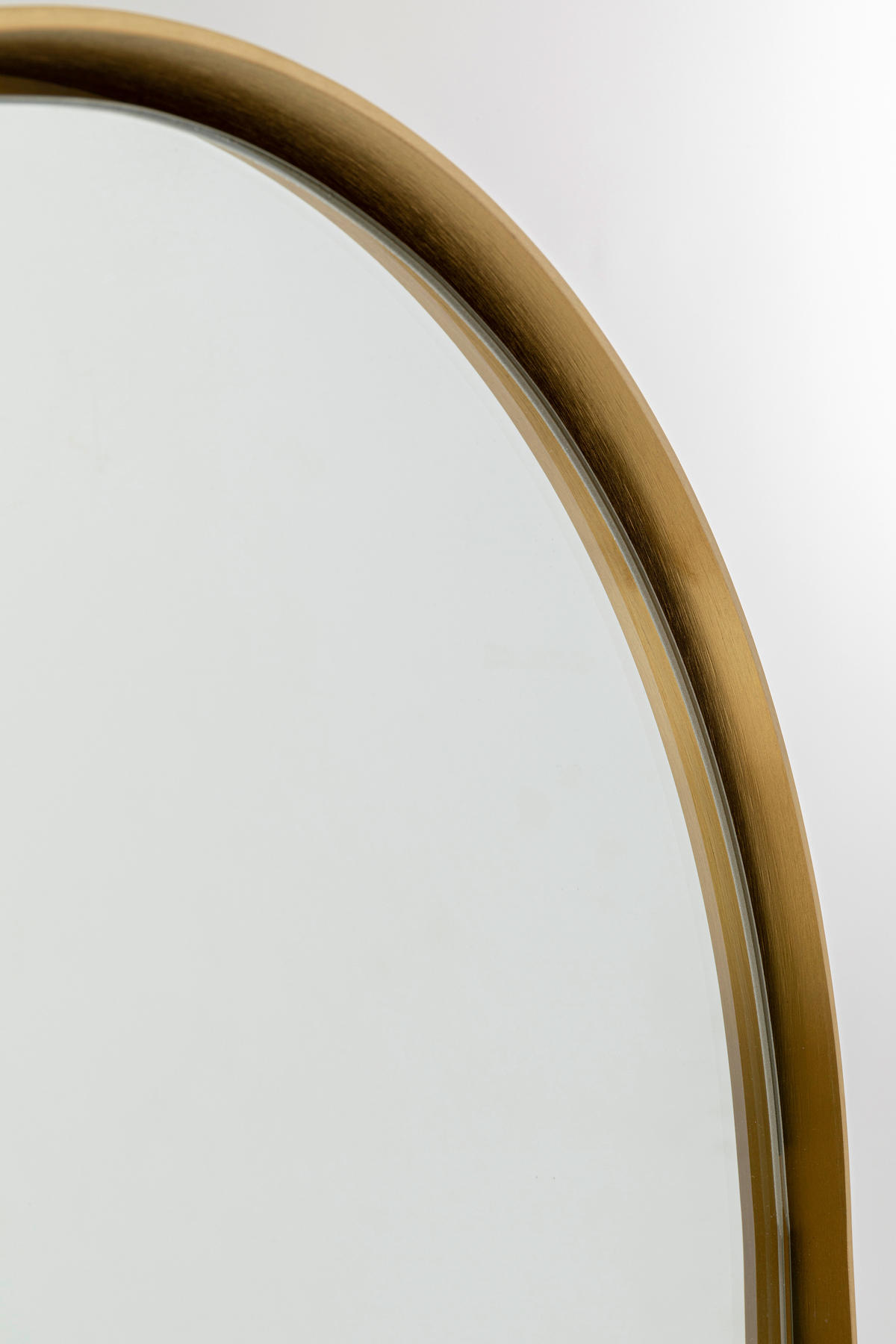 STANDSPIEGEL 40/170/40 cm  - Goldfarben, Design, Glas/Metall (40/170/40cm) - Kare-Design