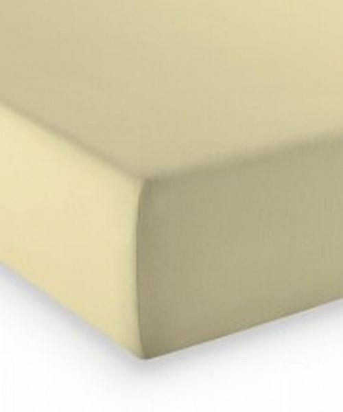 ELASTICKÉ PROSTĚRADLO, žerzej, béžová, 90-100/200-220 cm - béžová, Basics, textil (90-100/200-220cm) - Fleuresse