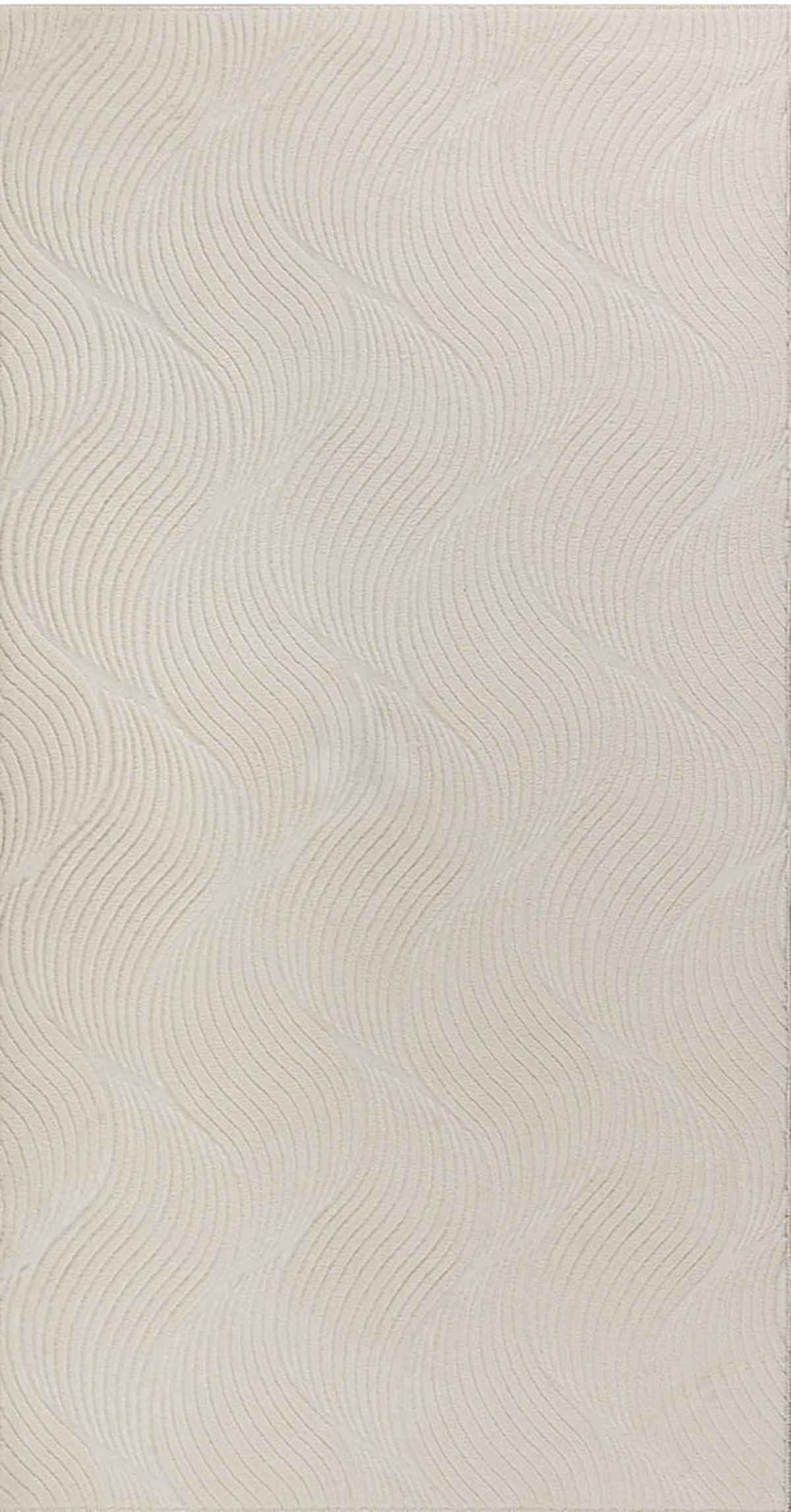 WEBTEPPICH 80/150 cm Stilo Creme  - Creme, KONVENTIONELL, Textil (80/150cm)