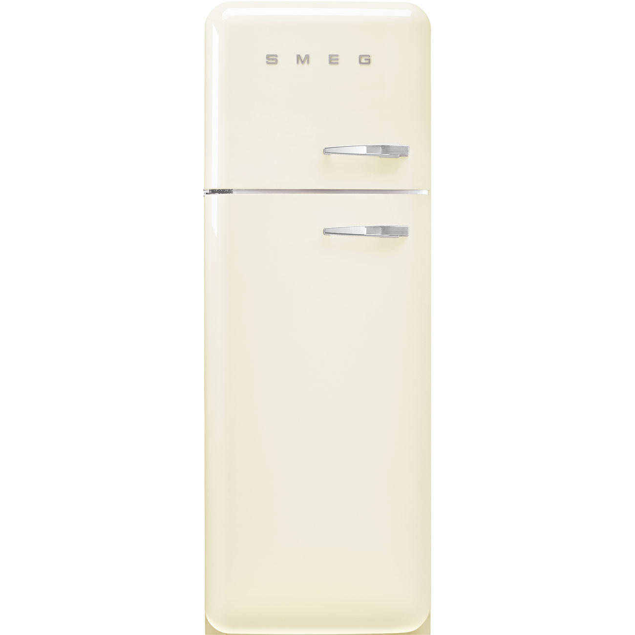 KÜHL-GEFRIER-KOMBINATION 60/172/72,8 cm FAB30LCR6 - Creme, MODERN, Metall (60/172/72,8cm) - SMEG