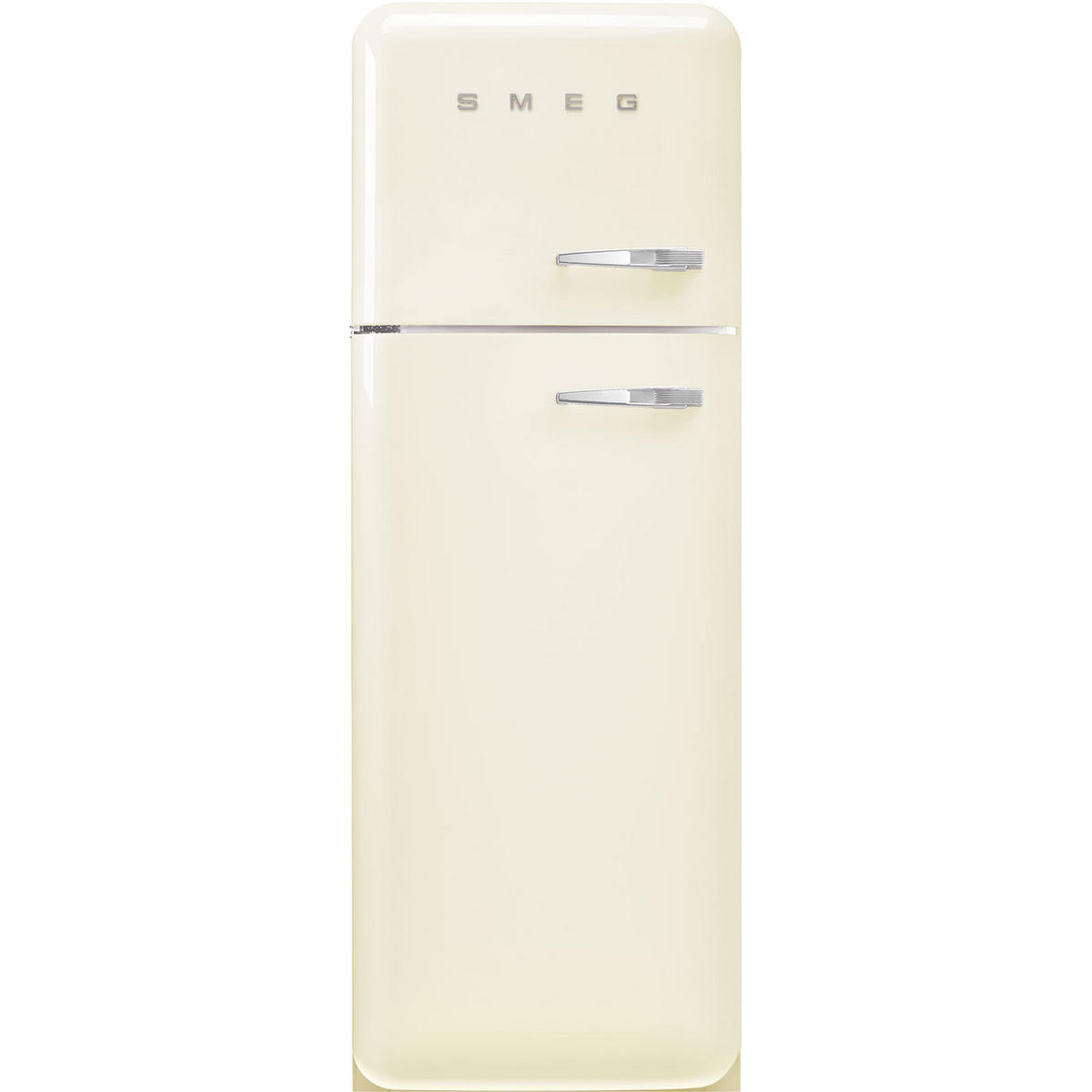 KÜHL-GEFRIER-KOMBINATION 60/172/72,8 cm FAB30LCR6  - Creme, MODERN, Metall (60/172/72,8cm) - SMEG