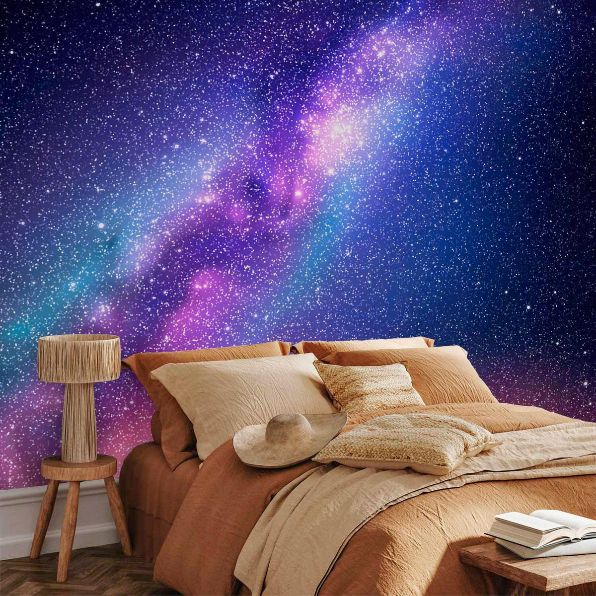 FOTOTAPETE  - Blau/Violett, LIFESTYLE, Textil (400/280cm) - artgeist