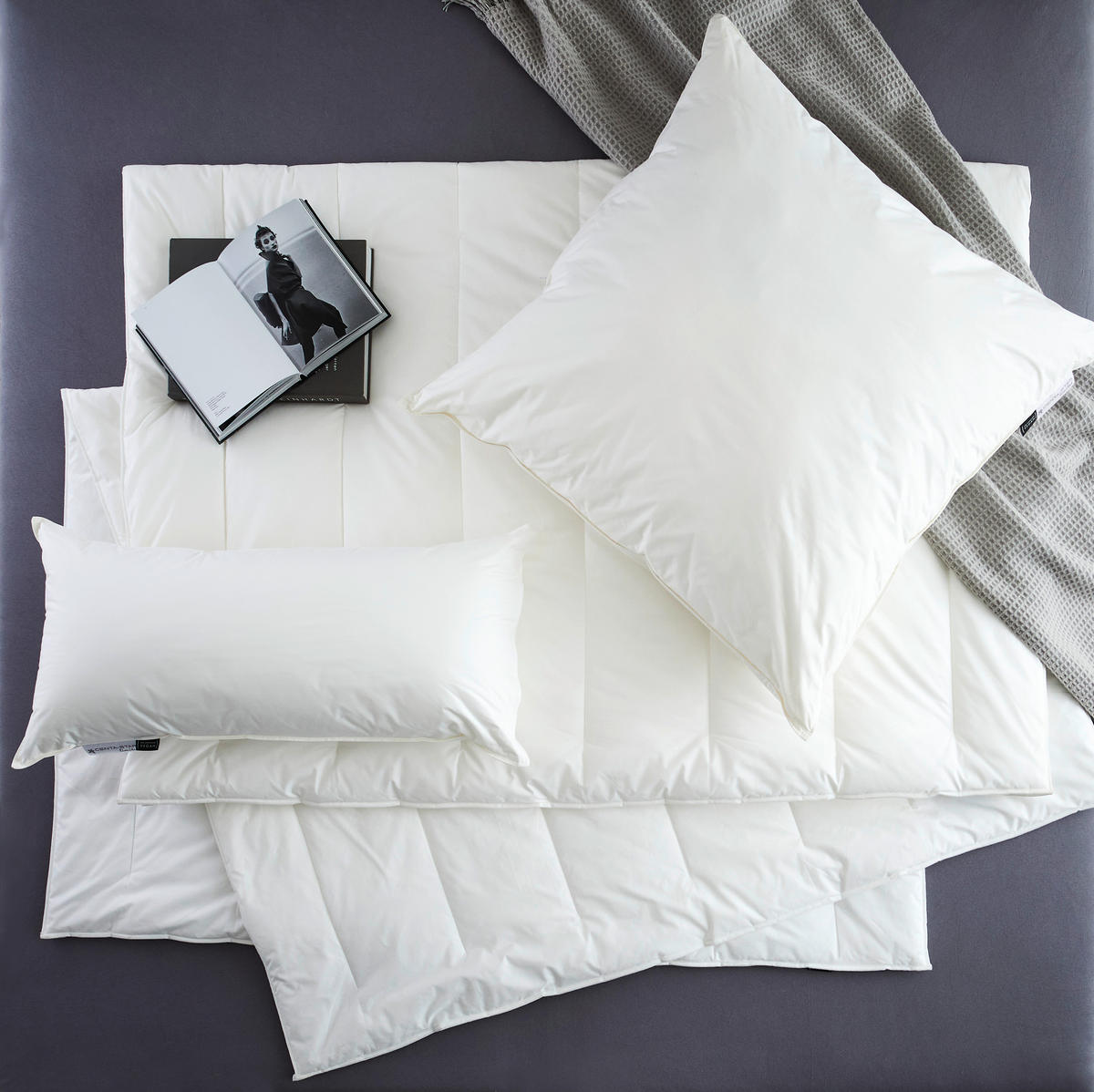 LETNÍ PŘIKRÝVKA, 135/200 cm, polyester - bílá, Konvenční, textil (135/200cm) - Centa-Star