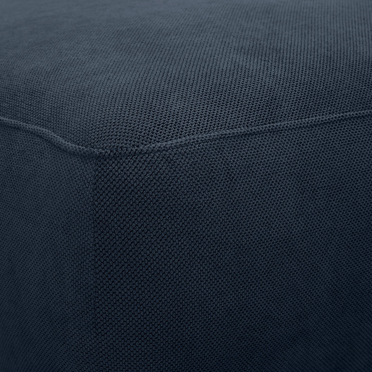 ECKSOFA Dunkelblau Webstoff  - Schwarz/Dunkelblau, MODERN, Kunststoff/Textil (175/265cm) - Carryhome