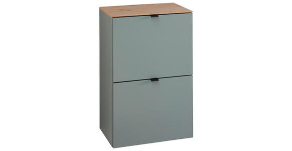 GARDEROBE 5-teilig  in 140/188/37 cm  - Salbeigrün/Eiche Artisan, Design, Holzwerkstoff (140/188/37cm) - Voleo