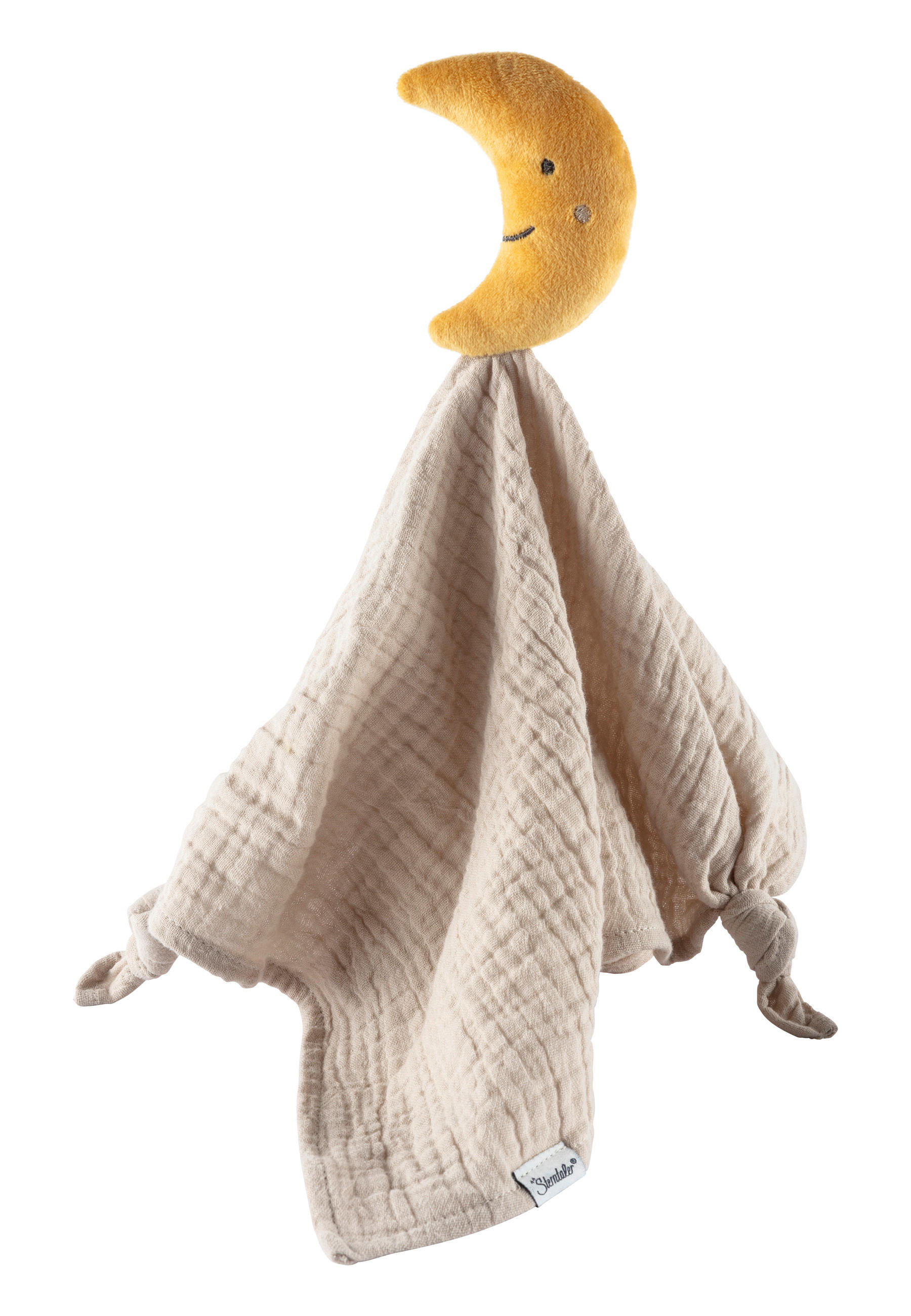 SCHMUSETUCH - Beige, Basics, Textil (37/7/2cm) - Sterntaler