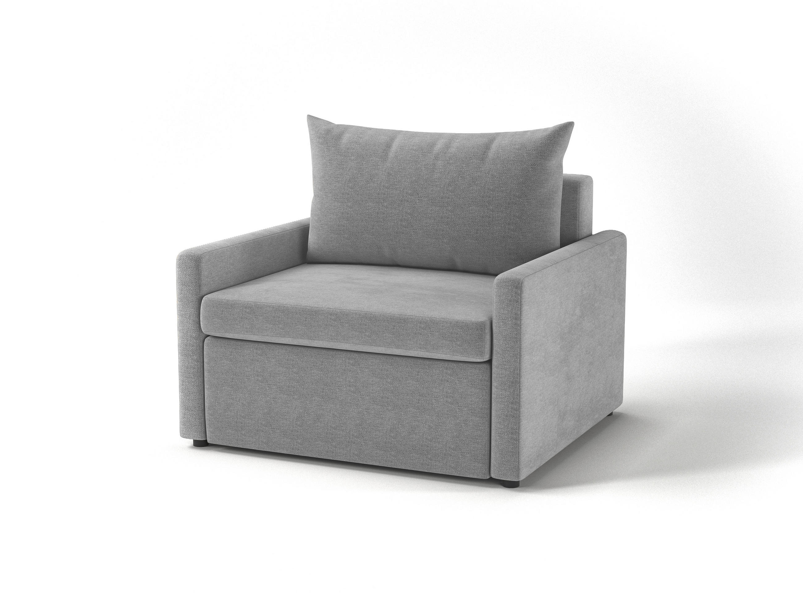 SCHLAFSESSEL COLOGNE in Flachgewebe Grau  - Schwarz/Grau, Design, Kunststoff/Textil (92/89/103cm) - MID.YOU