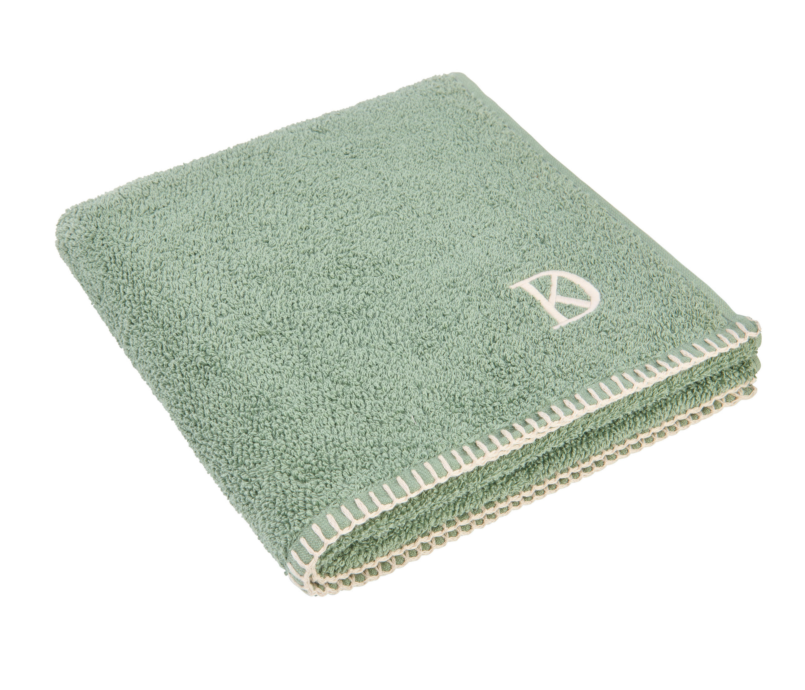 HANDDUK BOLANO salviagrön  - salviagrön, Klassisk, textil (50/100cm) - Dieter Knoll