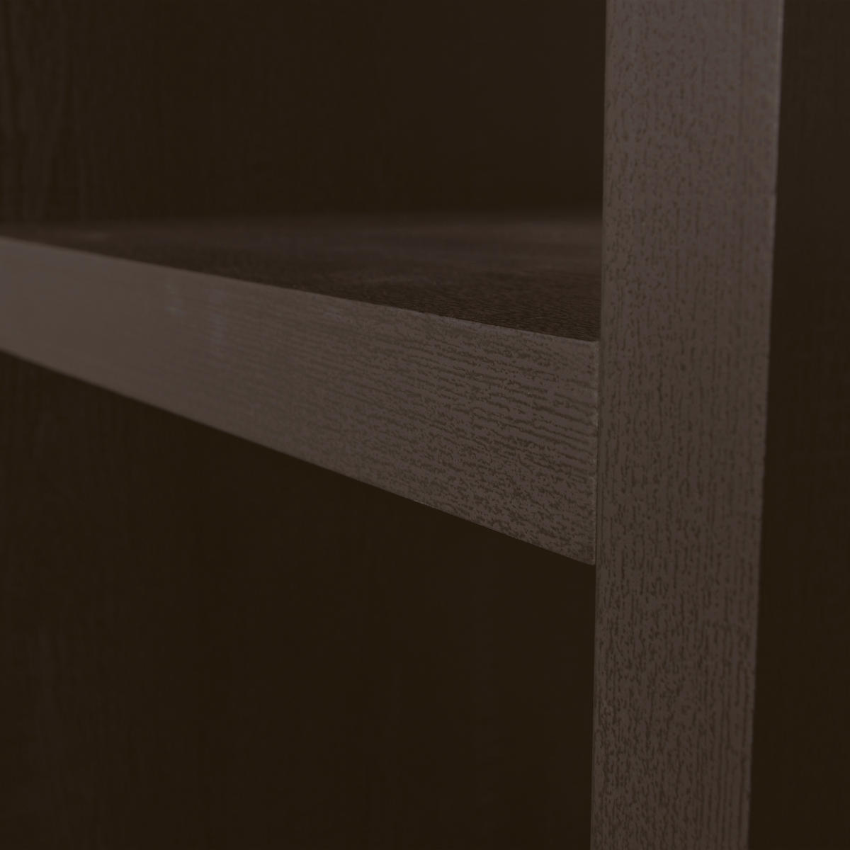 REGAL  100/195/40 cm Dunkelbraun  - Dunkelbraun, Design, Holzwerkstoff (100/195/40cm) - Livetastic