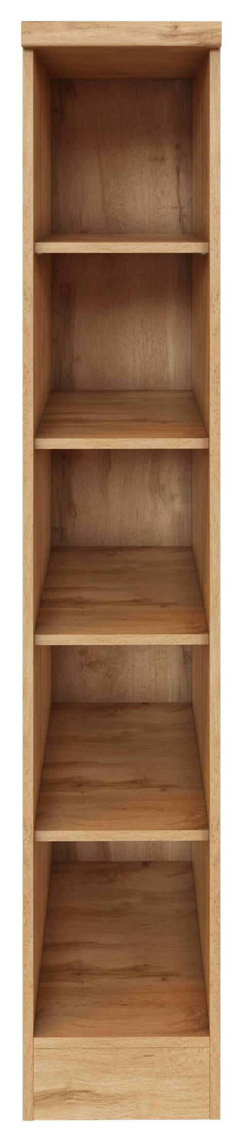 REGAL  30/166/60 cm Eiche Wotan  - Eiche Wotan, Design, Holzwerkstoff (30/166/60cm) - Held