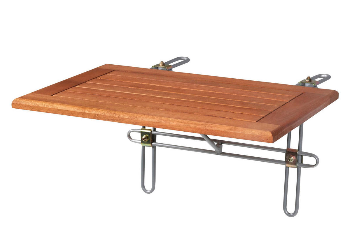 GARTENTISCHGRUPPE Eukalyptusholz Hartholz  - Eukalyptusholzfarben, KONVENTIONELL, Holz - Gardenson