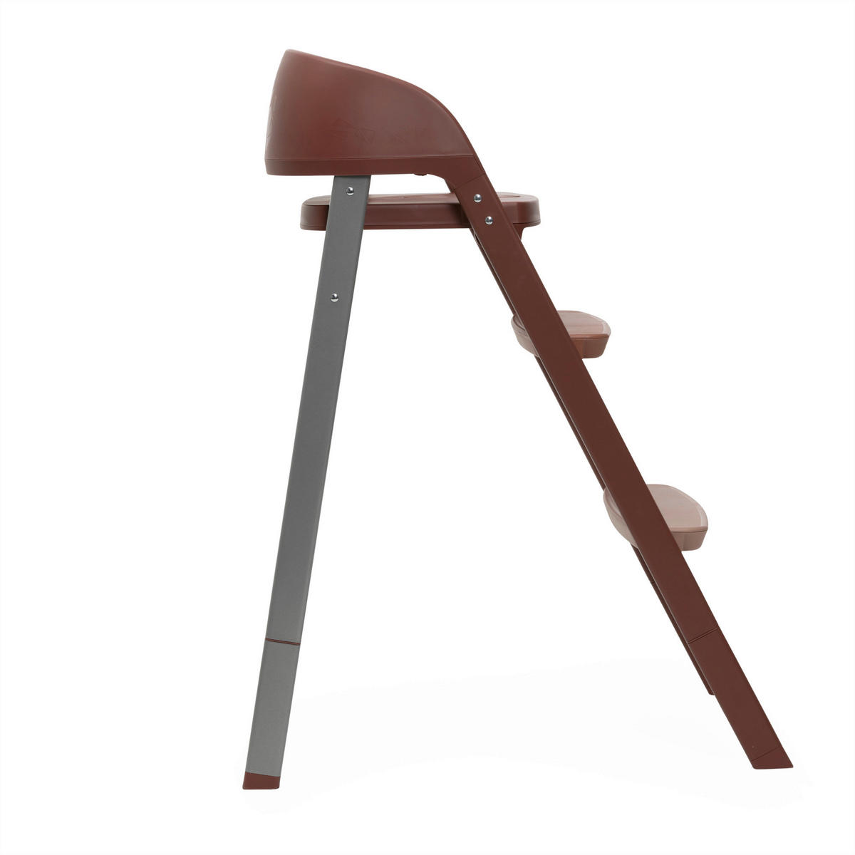 HOCHSTUHL CRESCENDO UP  - Rotbraun, Basics, Kunststoff/Metall (45/85/102/65cm) - Chicco