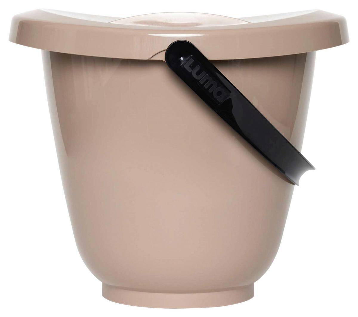 BABYBADESET LUMA 8-teilig  - Taupe/Schwarz, Basics, Kunststoff (79,5/40/46cm) - Bebe Jou