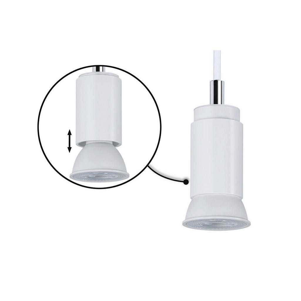 Thumbnail - Paulmann Schienensystem-Hängeleuchte URail Pendel Runa, rund,rund, 118 cm, Lampen & Leuchten, Innenbeleuchtung, Schienen...