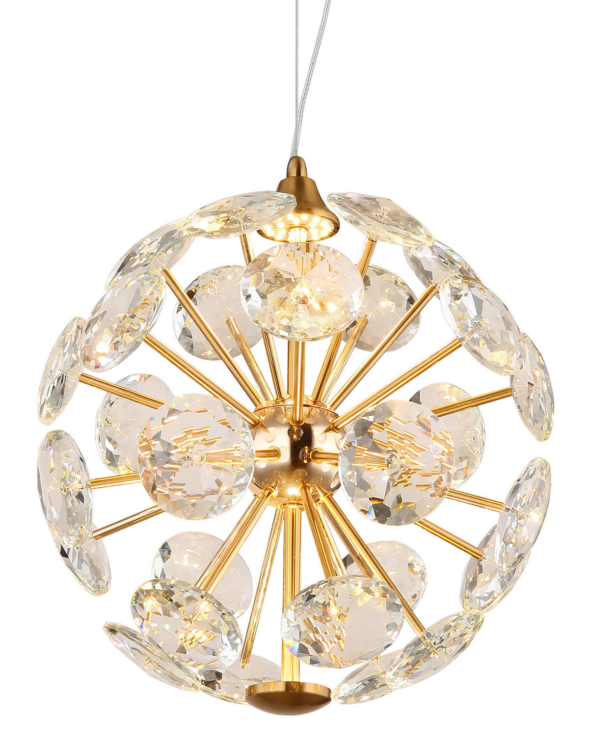 LED-HÄNGELEUCHTE 28/150 cm  - Klar/Transparent, LIFESTYLE, Glas/Kunststoff (28/150cm) - Globo