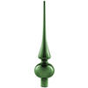 CHRISTBAUMSPITZE  - Pinienfarben/Grün, KONVENTIONELL, Glas (6/6/26cm)