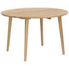 ESSTISCH in Holz 120/120/75 cm  - Wildeiche, Natur, Holz (120/120/75cm) - Livetastic