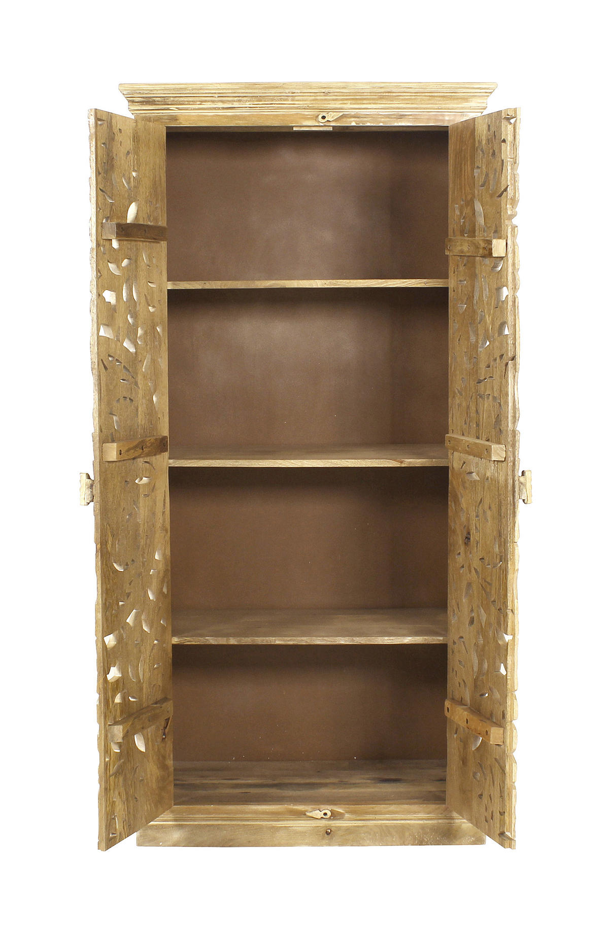 GARDEROBE 4-teilig  in 170/185/45 cm  - Naturfarben, Design, Holz (170/185/45cm) - MID.YOU