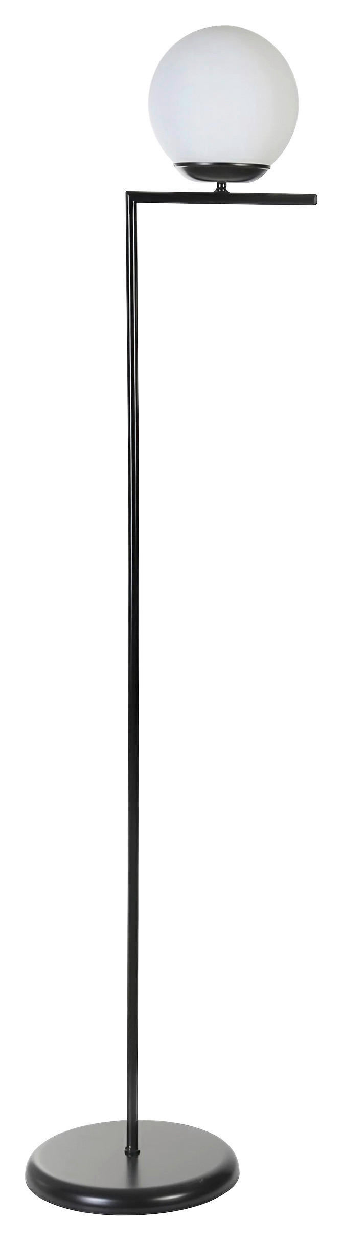 STEHLEUCHTE 30/155 cm    - Schwarz, Trend, Metall (30/155cm) - P & B