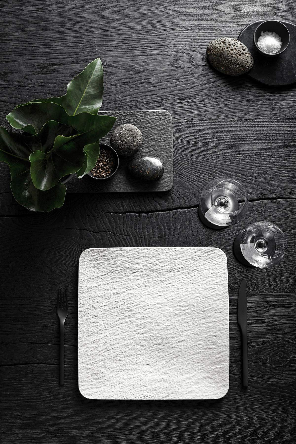 PLADANJ ZA SERVIRANJE   32,5/32,5/1,5 cm     MANUFACTURE ROCK BLANC  - bijela, Design, keramika (32,5/32,5/1,5cm) - Villeroy & Boch