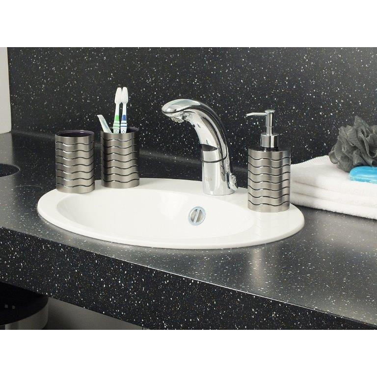 POSUDA ZA SAPUN  antracit  plastika  MUNA  - antracit, Konvencionalno, plastika (11,0/3,0cm) - Kela