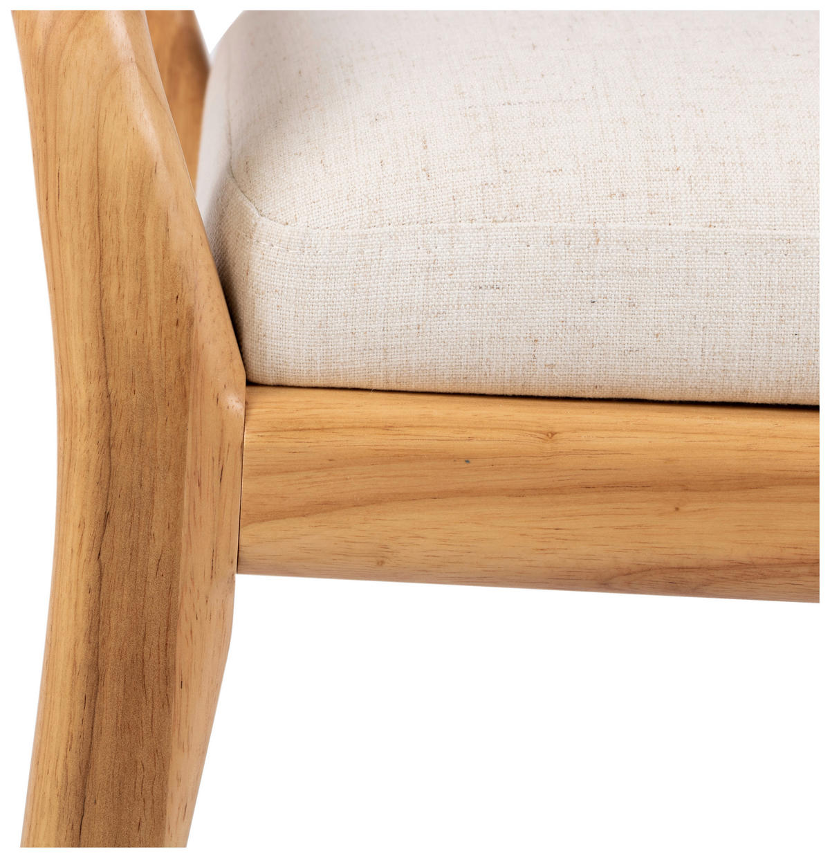 SEDACÍ LAVICE, dřevo, textil, 56,5/51/40 cm - přírodní barvy, Design, dřevo/textil (56,5/51/40cm) - MID.YOU