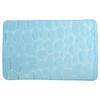 BADTEPPICH Hellblau 50/80 cm  - Hellblau, KONVENTIONELL (50/80cm) - Spirella