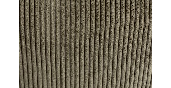 BARHOCKER Cord Olivgrün Eisen Stoffauswahl, Sitzfläche 360° drehbar, inklusive Armlehnen  - Schwarz/Olivgrün, Design, Textil/Metall (54/101-122/58cm) - Novel