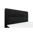 BOXSPRINGBETT 140/200 cm  in Schwarz  - Schwarz, Design, Textil/Metall (140/200cm) - Esposa