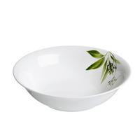 SALLADSSKÅL   - vit/grön, Klassisk, keramik (23/23/6cm) - Ritzenhoff Breker