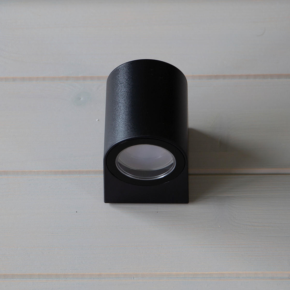 AUßENLEUCHTE 6,8/8,9/8 cm   - Grau, Basics, Kunststoff (6,8/8,9/8cm) - Globo