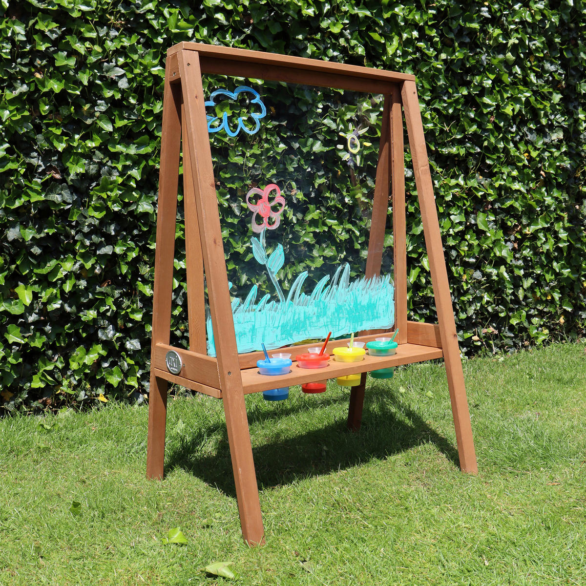 MALTAFEL  - Braun, KONVENTIONELL, Holz (70/105/50cm) - Ambia Garden
